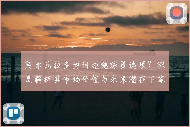 阿尔瓦拉多为何拒绝球员选项?深度解析其市场价值与未来潜在下家