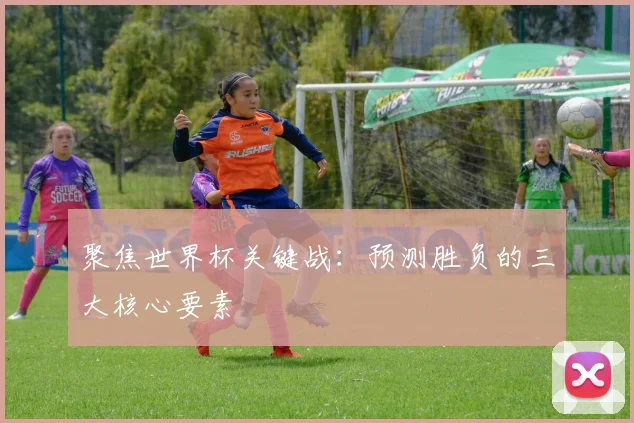 聚焦世界杯关键战:预测胜负的三大核心要素